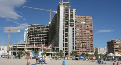 El hotel Atrium Beach, en una imagen de 2007.