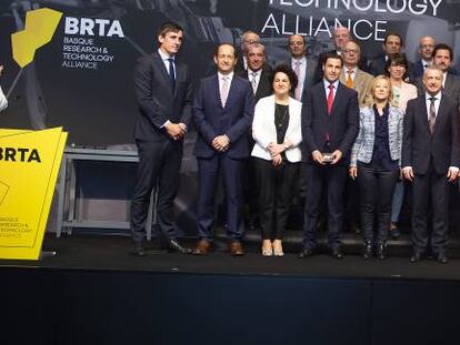 El lehendakari I&ntilde;igo Urkullu inaugur&oacute; este lunes el acto de presentaci&oacute;n del nuevo consorcio tecnol&oacute;gico vasco BRTA.