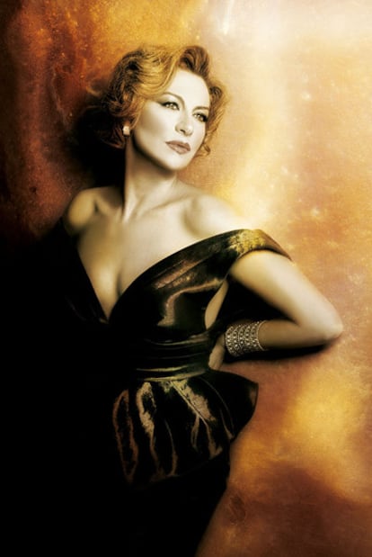 Pilar Jurado's homage to Rita Hayworth.