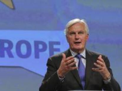 El comisario europeo de Mercado Interior y Servicios, Michel Barnier. EFE/Archivo