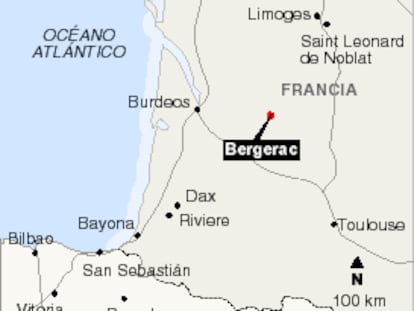 Localizador de Bergerac, Francia