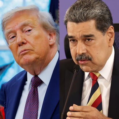 Donald Trump y Nicolás Maduro