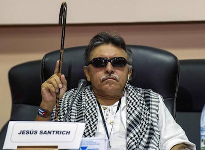 Jesús Santrich, excomandante de las FARC.