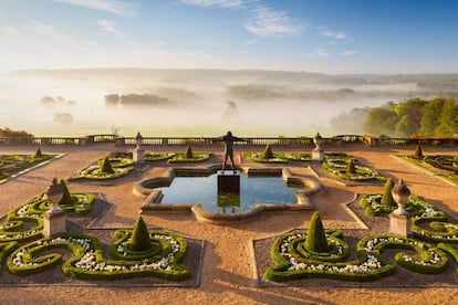 Los jardines de Harewood House, en West Yorkshire, uno de los escenarios de la serie 'Victoria'.