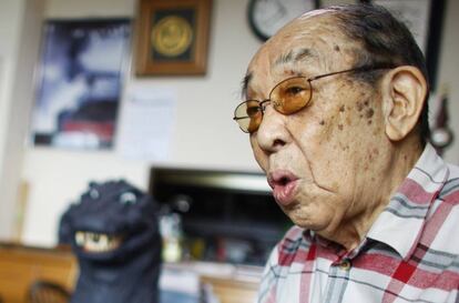 Nakajima, en su casa de Sagamihara, cerca de Tokio, en 2014.