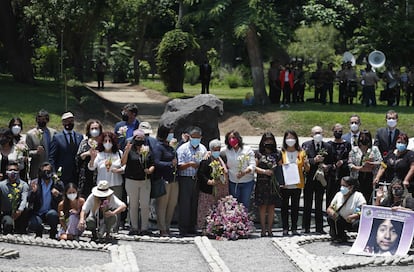 "El Ojo que llora": Ceremonia de la declaración del monumento por las víctimas como patrimonio nacional del Perú