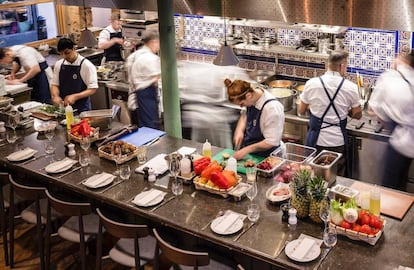 El restaurante Sabor de Londres.