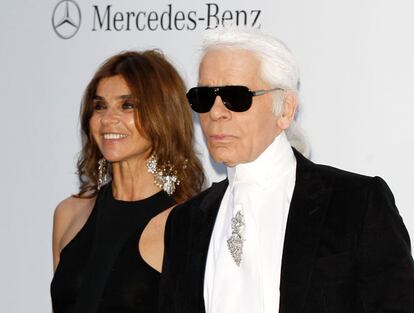 Karl Lagerfeld Carine Roitfeld