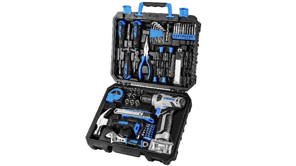Caja de herramientas profesional, de Deko.