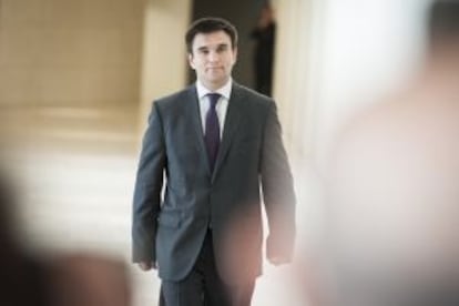 Pavel Klimkin, ministro de Exteriores de Ucrania.