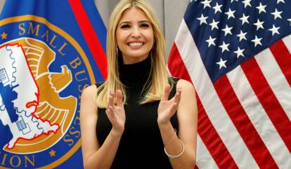 Ivanka Trump, en el Instituto de Paz en Washington.