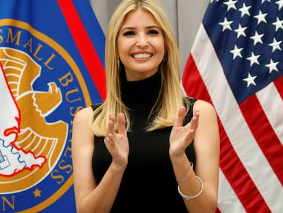 Ivanka Trump, en el Instituto de Paz en Washington.