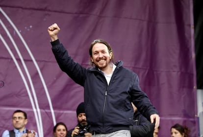 Podemos leader Pablo Iglesias is enjoying a surge in popularity.