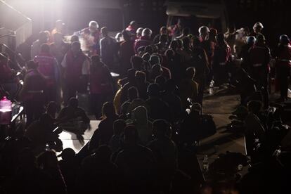 Atenção médica, trânsito seguro, trato humanitário e diálogo com o presidente de México, Enrique Peña Neto, e com o presidente eleito, Andrés Manuel López Obrador, são parte dos pedidos da caravana.