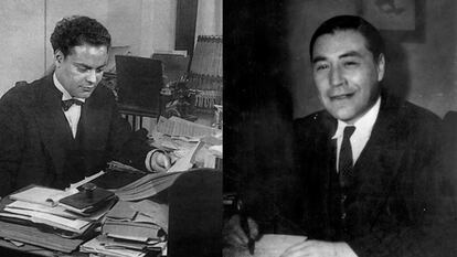 La correspondència entre Pla (a dalt) i Estelrich es talla abans del Sis d’Octubre i no es recupera fins el 1947.