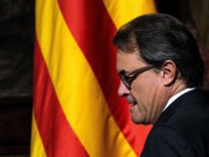 El presidente de la Generalitat, Artur Mas.