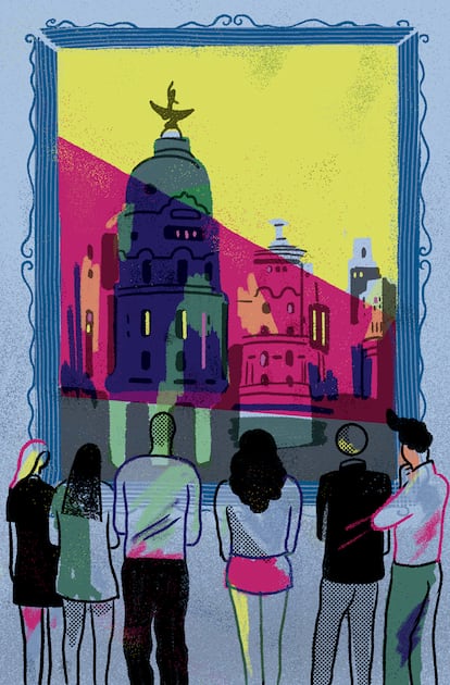 Ilustración de Ana Galvañ sobre Cibeles.