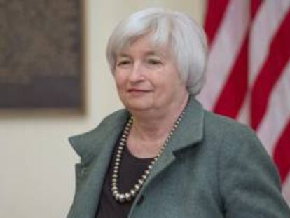 La presidenta de la Reserva Federal (Fed), Janet Yellen. EFE/Archivo