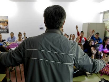 Clase de Religión en un instituto.