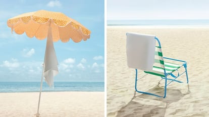 Sombrillas Ikea y otros básicos para la playa y piscina