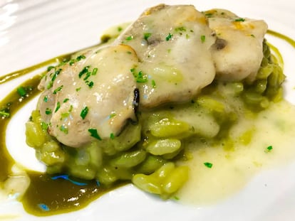 ARROZ MARINERO CON ALGAS Y KOKOTXAS / CAPEL