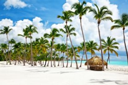 Una playa de Punta Cana, en República Dominicana.