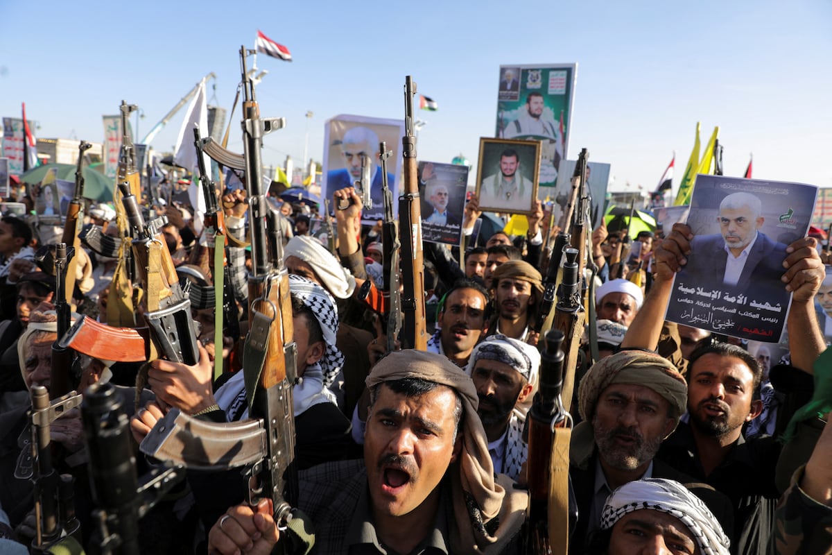 The Houthis gain prominence in the conflict in the Middle East