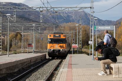 La estación de tren de Puigcerdà, en una imagen de archivo.