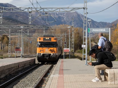 La estación de tren de Puigcerdà, en una imagen de archivo.