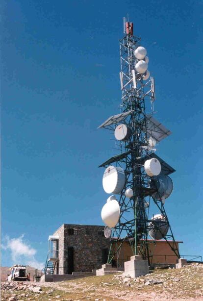 Repetidor de televisión.