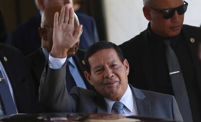 O vice-presidente e presidente em exercício, Hamilton Mourão.