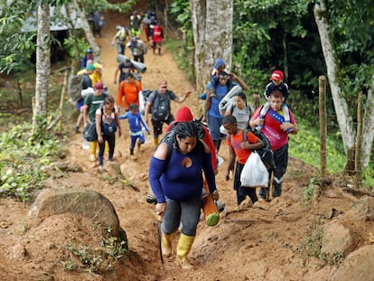 Crisis migratoria en el Darién