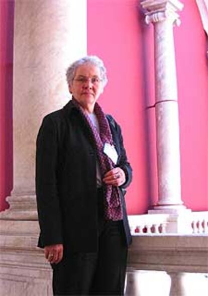 Christiane Nüsslein-Volhard, en el Palacio Ducal de Génova.