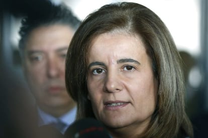 La ministra de Empleo, F&aacute;tima B&aacute;&ntilde;ez.