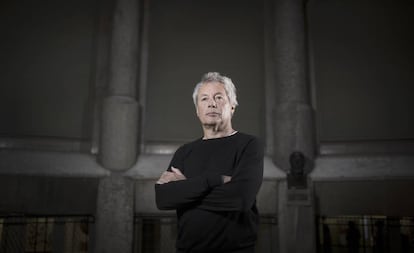 Alessandro Baricco, fotografiado en La Pedrera, en Barcelona, este 3 de junio.