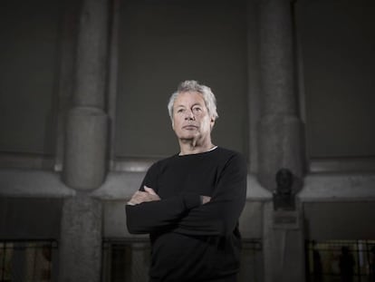 Alessandro Baricco, fotografiado en La Pedrera, en Barcelona, este 3 de junio.