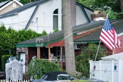 Suspect has been taken into custody on New York's Long Island, July 14, 2023