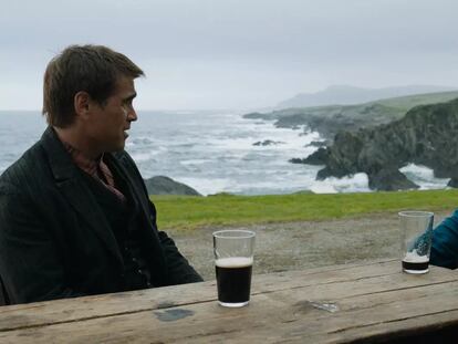 Colin Farrell y Brendan Gleeson en una imagen de 'Almas en pena de Inisherin'.