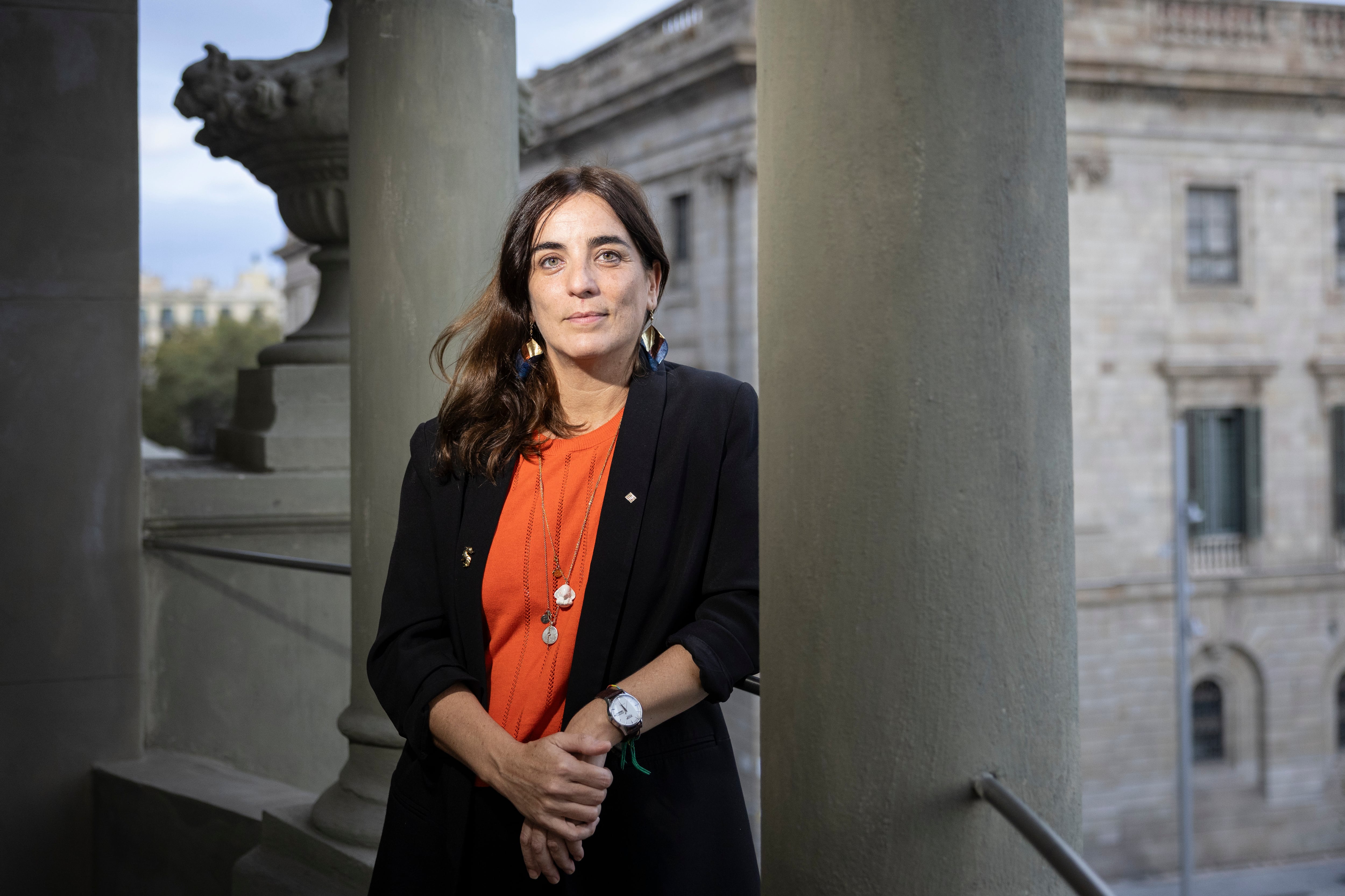 La consejera de Investigación y Universidades, Núria Montserrat, fotografiada en el Departamento, el pasado miércoles.