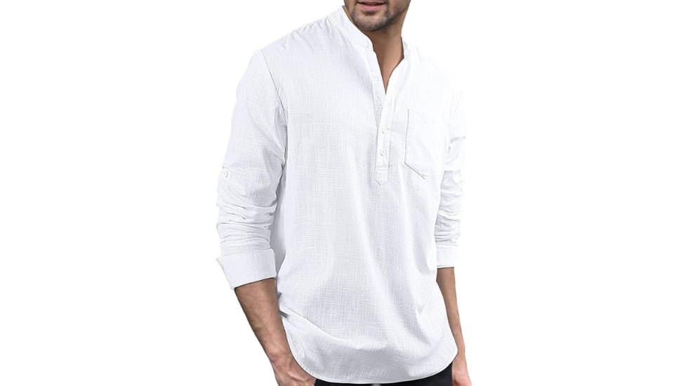 Amazon tiene la camisa de lino para hombre que no te quitarás en verano: transpirable y en 30 colores