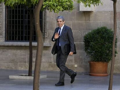El conseller de la Presidència, Francesc Homs.
