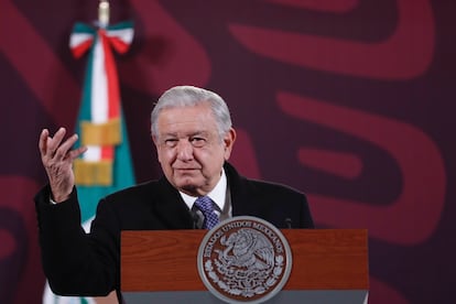 López Obrador, el 24 de enero durante su conferencia de prensa.
