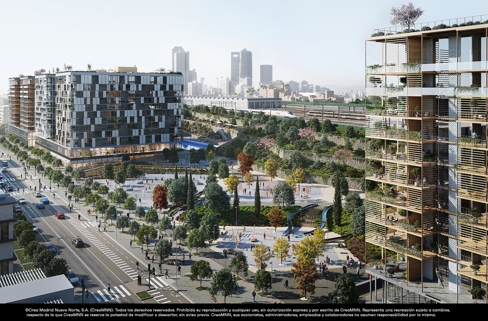 La urbanización de Madrid Nuevo Norte arrancará en el segundo trimestre