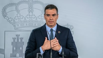 Spanish Prime Minister Pedro Sánchez on Tuesday.