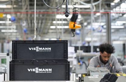 Fábrica de bombas de calor de Viessmann, en Allendorf (Alemania).