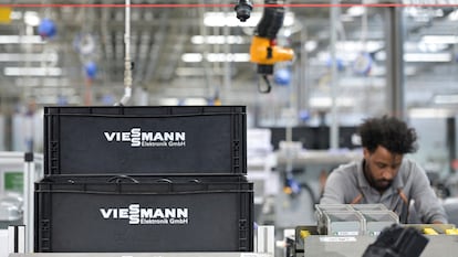 Fábrica de bombas de calor de Viessmann, en Allendorf (Alemania).