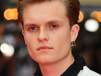 El actor Tom Glynn-Carney en el estreno de 'La casa del dragón', el 15 de agosto en Londres.