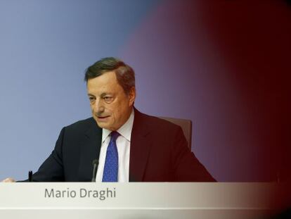 Mario Draghi, presidente del BCE.