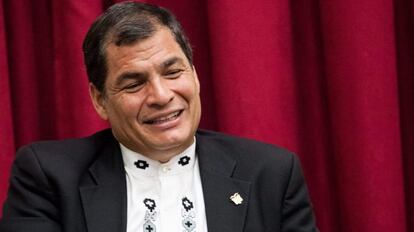 El presidente de Ecuador, Rafael Correa.