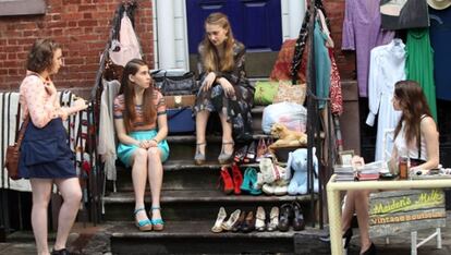 Imagen de 'Girls',' serie de la HBO producida por Judd Apatow.